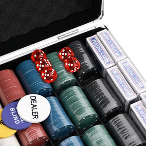 Pokerchips Set 600 Stück