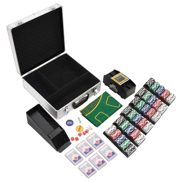 Pokerchips Set 600 Stück 11,5 g