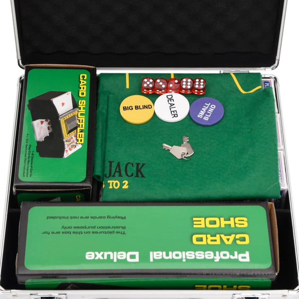 Pokerchips Set 600 Stück 11,5 g