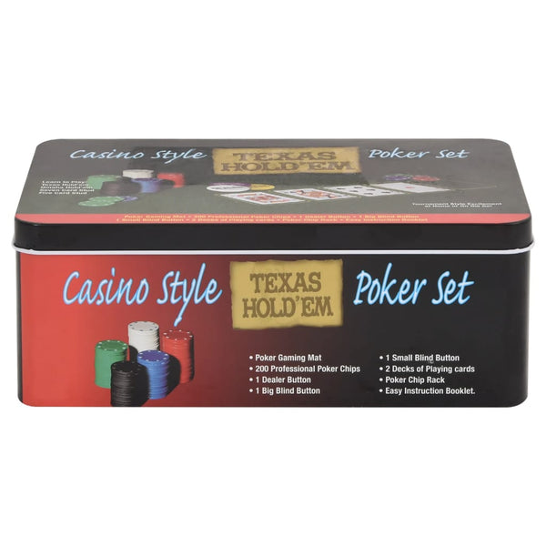 Pokerchips Set 200 Stück 4 g