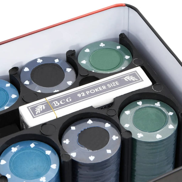 Pokerchips Set 200 Stück 4 g