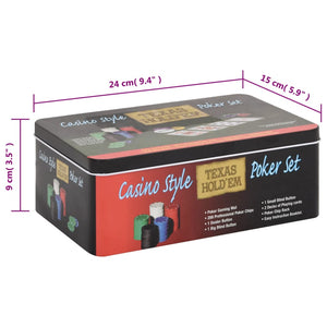 Pokerchips Set 200 Stück 4 g