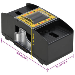 Automatischer Kartenmischer für 2 Decks