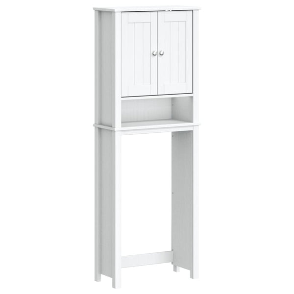 Toilettenschrank BERG Weiß Massivholz