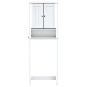 Toilettenschrank BERG Weiß Massivholz