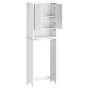 Toilettenschrank BERG Weiß Massivholz