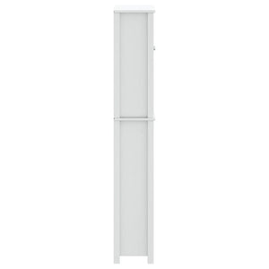 Toilettenschrank BERG Weiß Massivholz