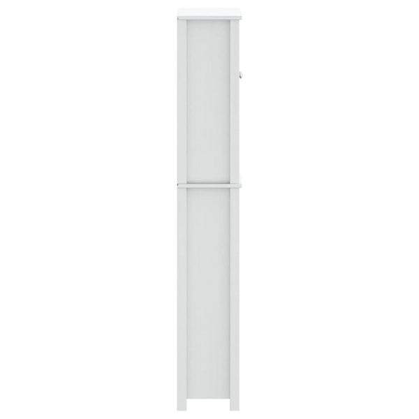 Toilettenschrank BERG Weiß Massivholz