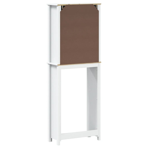 Toilettenschrank BERG Weiß Massivholz