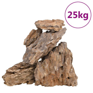 Drachensteine 25 kg Mehrfarbig 10-30 cm