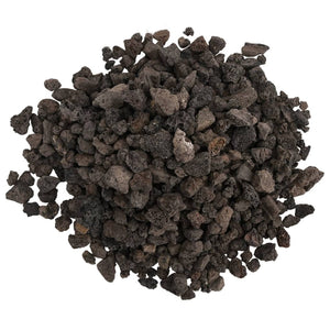 Lavagranulat 25 kg Schwarz 1-2 cm