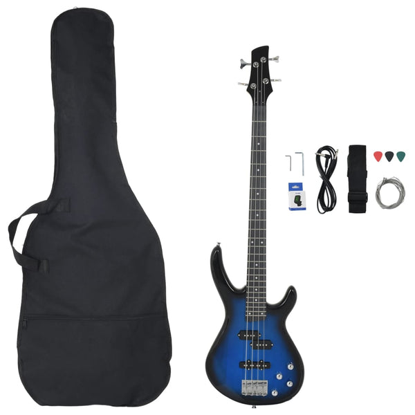 E-Bass Anfänger Set 4/4 mit Tasche