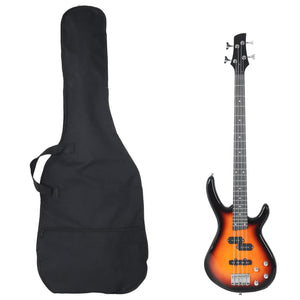 E-Bass für Anfänger 4/4 mit Tasche