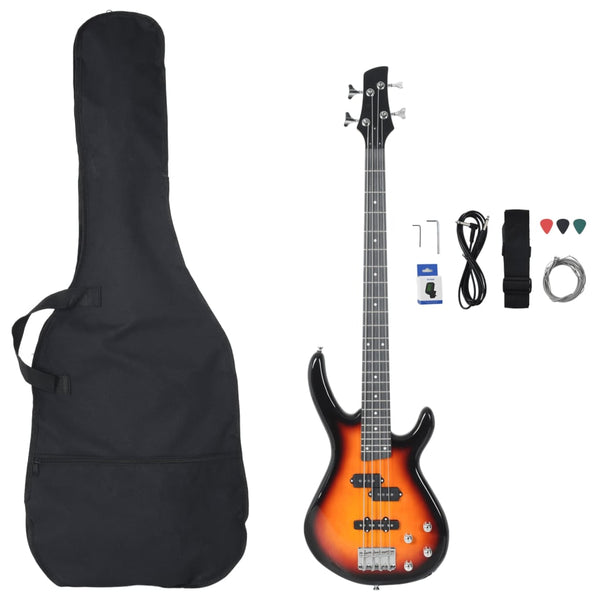 E-Bass für Anfänger 4/4 mit Tasche