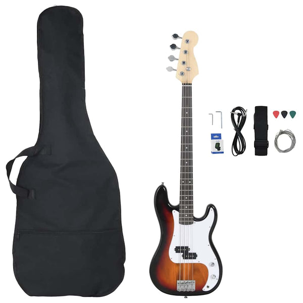 E-Bass Anfänger Set mit Tasche 4/4