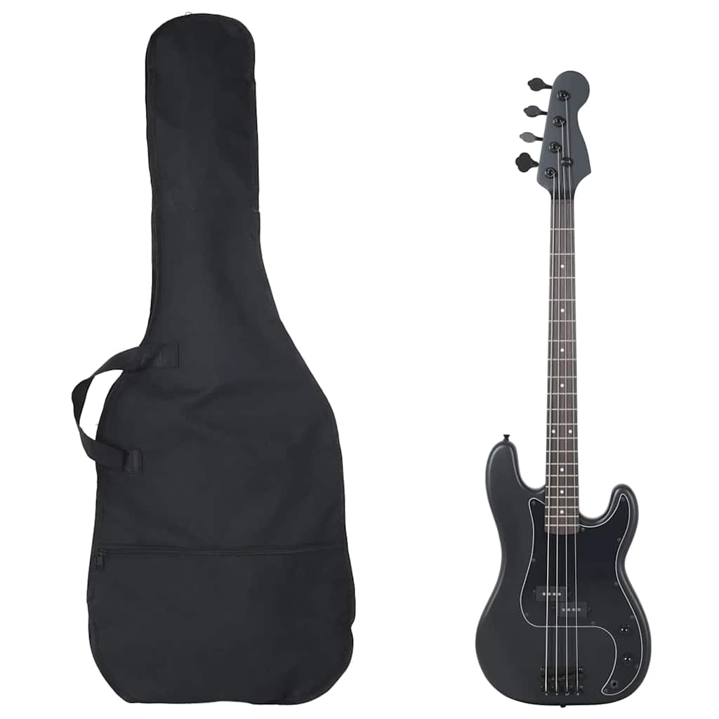 E-Bass für Anfänger mit Tasche, 4/4 Größe
