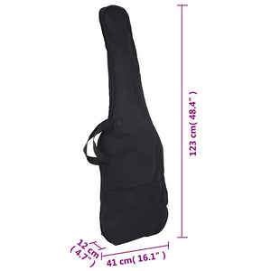 E-Bass für Anfänger mit Tasche, 4/4 Größe