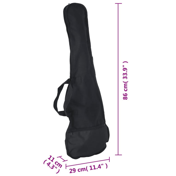 3/4 E-Gitarre für Kinder mit Tasche