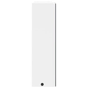 LED Spiegelschrank Weiß 45x13x52 cm
