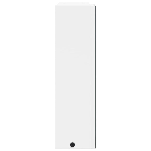LED Spiegelschrank Weiß 45x13x52 cm
