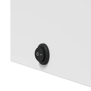 LED Spiegelschrank Weiß 45x13x52 cm