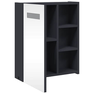 LED Spiegelschrank Grau 45x52 cm