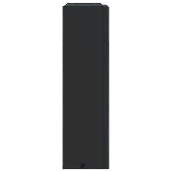 LED Spiegelschrank Schwarz 45x52 cm