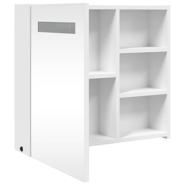 LED Spiegelschrank Weiß 60 cm