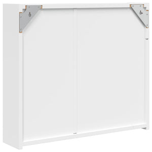 LED Spiegelschrank Weiß 60 cm