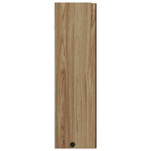 Spiegelschrank mit LED Eichenoptik 60 cm