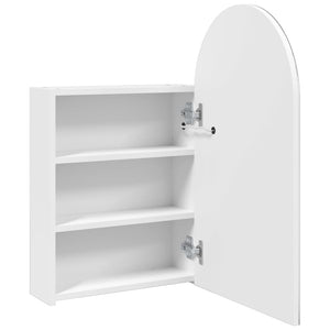 LED Spiegelschrank Weiß 42x13x70 cm