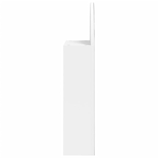 LED Spiegelschrank Weiß 42x13x70 cm