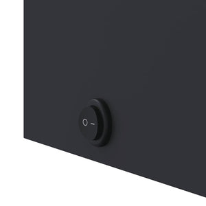 LED Spiegelschrank Grau 42x13x70 cm