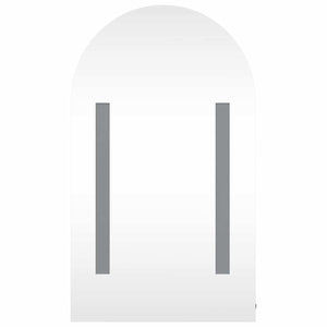 LED Spiegelschrank Schwarz 42x70 cm