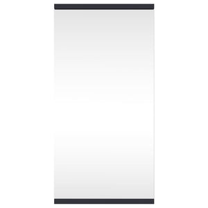 Eck-Spiegelschrank Grau 30x24x60 cm