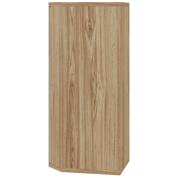 Eck Spiegelschrank Eiche 30x60 cm