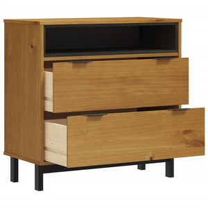 Massivholz Schubladenschrank Kiefer 80x80 cm