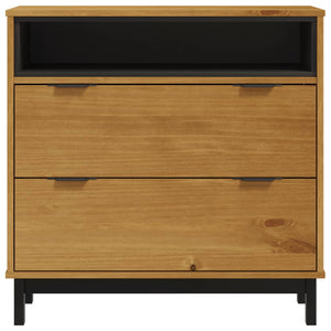 Massivholz Schubladenschrank Kiefer 80x80 cm