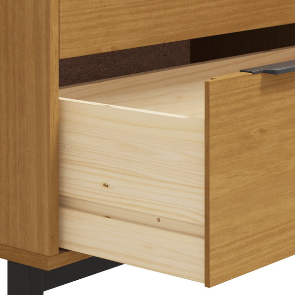 Massivholz Schubladenschrank Kiefer 80x80 cm