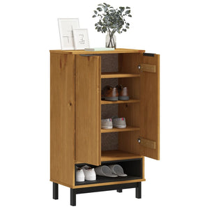 Schuhschrank Kiefer Massivholz 59,5cm