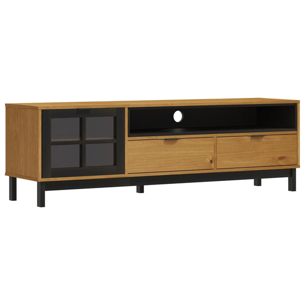 TV-Schrank Kiefer Massivholz 158 cm