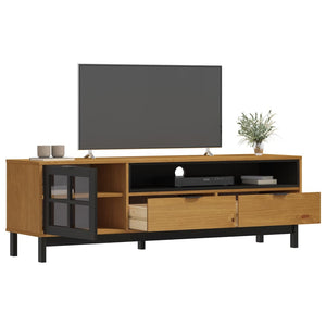 TV-Schrank Kiefer Massivholz 158 cm