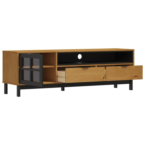 TV-Schrank Kiefer Massivholz 158 cm