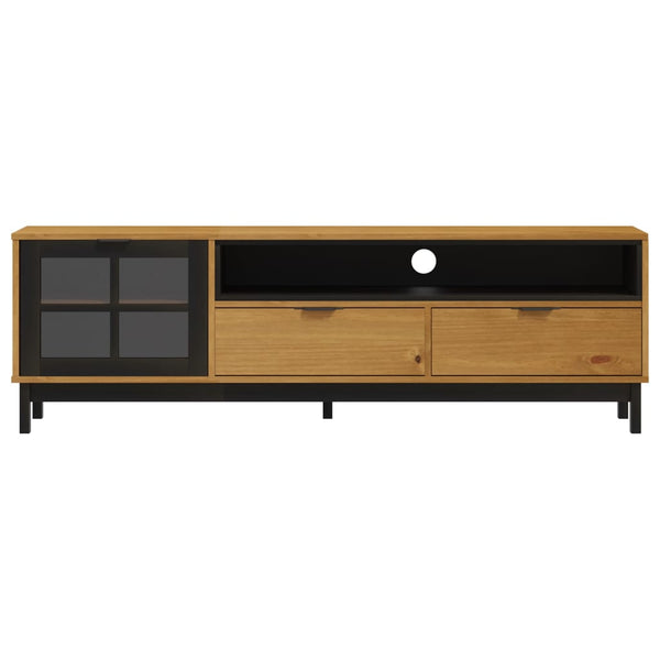 TV-Schrank Kiefer Massivholz 158 cm