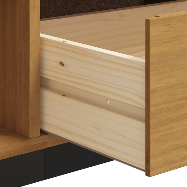 TV-Schrank Kiefer Massivholz 158 cm