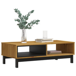 Couchtisch FLAM Kiefer Massivholz 100x50 cm