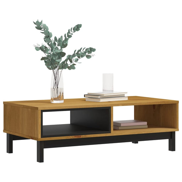 Couchtisch FLAM Kiefer Massivholz 100x50 cm