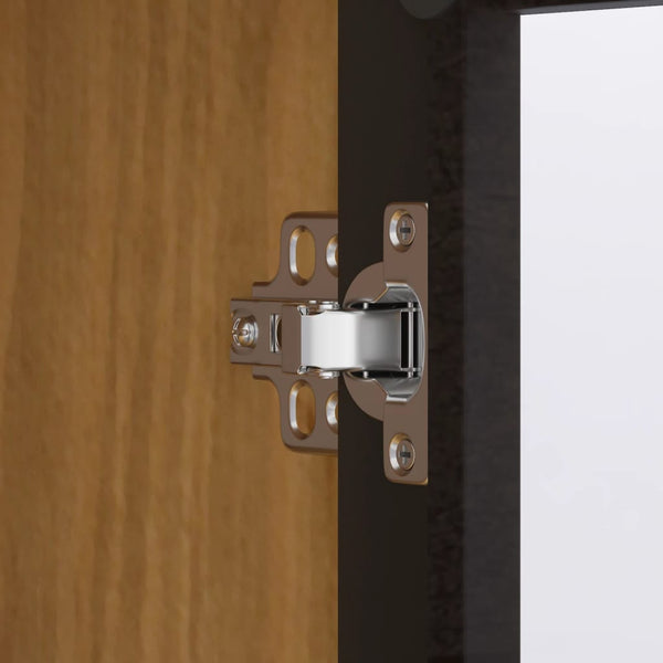 Highboard-Aufsatz FLAM, Kiefer Massivholz, Glastüren