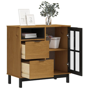 Sideboard Kiefer Massivholz 80x40x80 cm