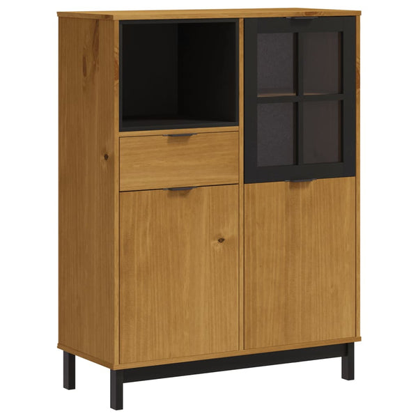 Highboard Kiefer Massivholz 92 cm